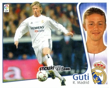 Sticker Guti - Liga Spagnola 2004-2005 n. 237 - Colecciones ESTE