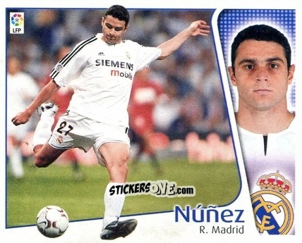 Figurina Núñez - Liga Spagnola 2004-2005 n. 238 - Colecciones ESTE