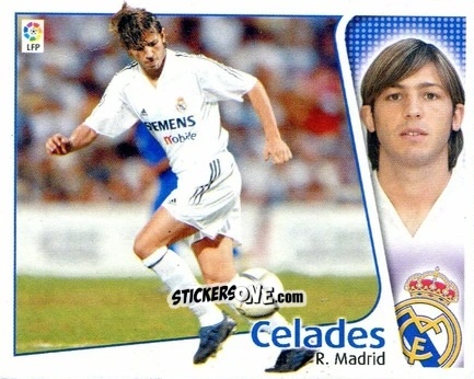 Cromo Celades - Liga Spagnola 2004-2005 n. 239 - Colecciones ESTE