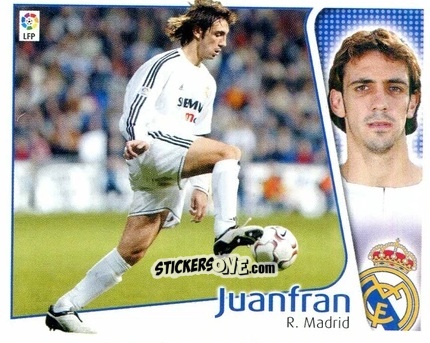 Sticker Juanfran - Liga Spagnola 2004-2005 n. 245 - Colecciones ESTE