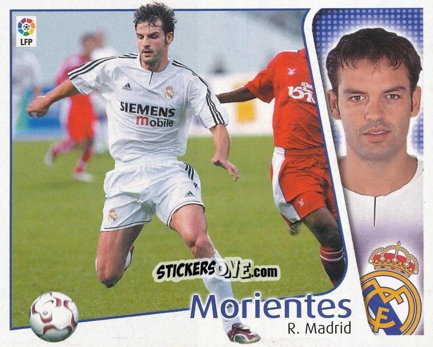 Sticker Morientes - Liga Spagnola 2004-2005 n. 246 - Colecciones ESTE