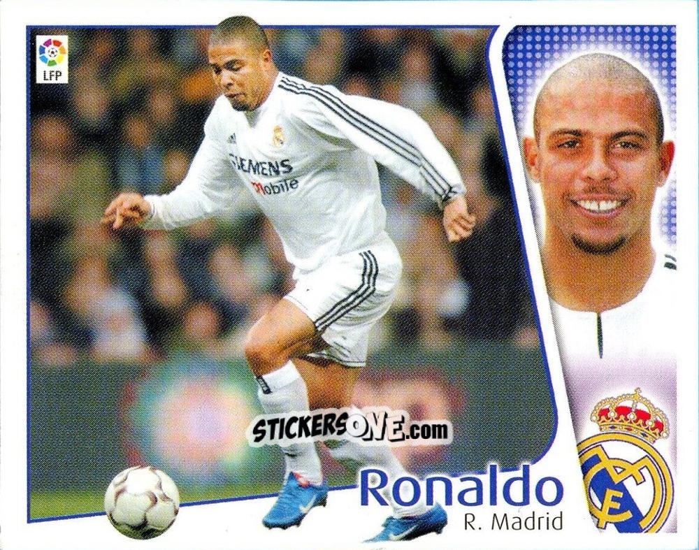 Figurina Ronaldo - Liga Spagnola 2004-2005 n. 248 - Colecciones ESTE
