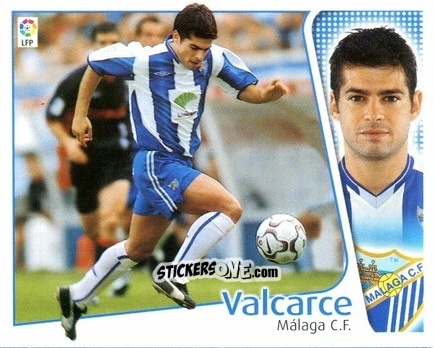 Sticker Valcarce - Liga Spagnola 2004-2005 n. 259 - Colecciones ESTE