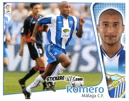 Sticker Romero - Liga Spagnola 2004-2005 n. 263 - Colecciones ESTE