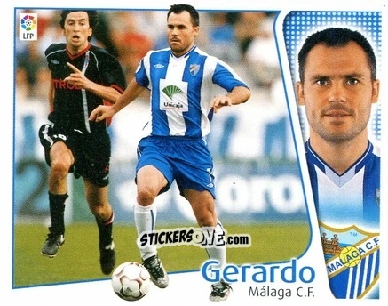Figurina Gerardo - Liga Spagnola 2004-2005 n. 264 - Colecciones ESTE