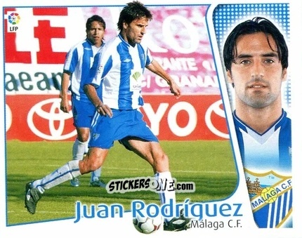 Sticker Juan Rodríguez - Liga Spagnola 2004-2005 n. 267 - Colecciones ESTE