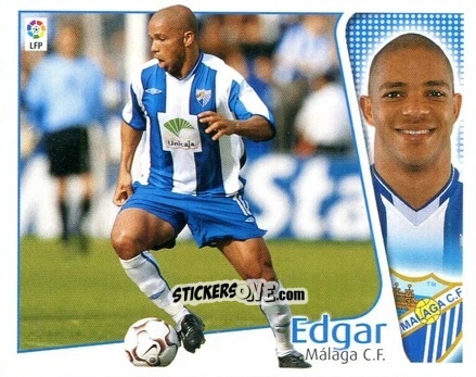 Figurina Edgar - Liga Spagnola 2004-2005 n. 270 - Colecciones ESTE