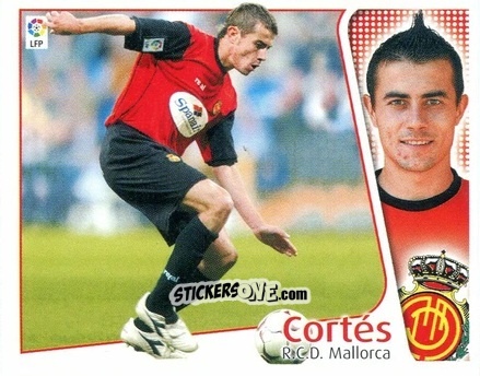 Figurina Cortés - Liga Spagnola 2004-2005 n. 276 - Colecciones ESTE