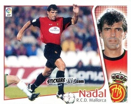 Figurina Nadal - Liga Spagnola 2004-2005 n. 278 - Colecciones ESTE