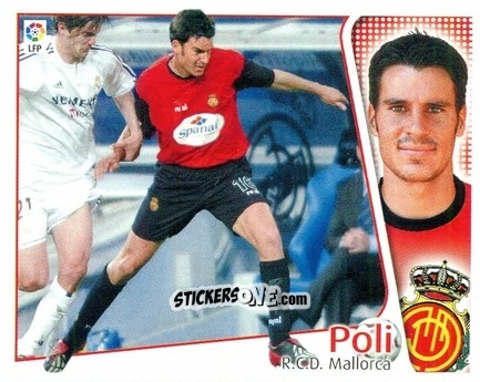 Cromo Poli - Liga Spagnola 2004-2005 n. 280 - Colecciones ESTE