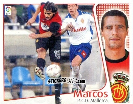 Sticker Marcos - Liga Spagnola 2004-2005 n. 283 - Colecciones ESTE