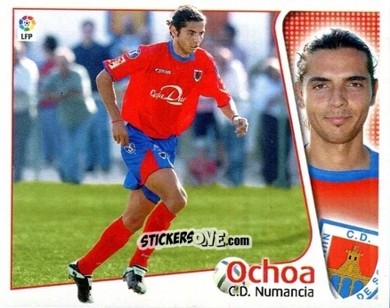 Figurina Ochoa - Liga Spagnola 2004-2005 n. 303 - Colecciones ESTE