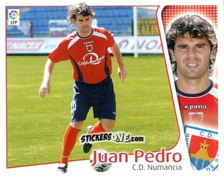 Figurina Juan Pedro - Liga Spagnola 2004-2005 n. 304 - Colecciones ESTE