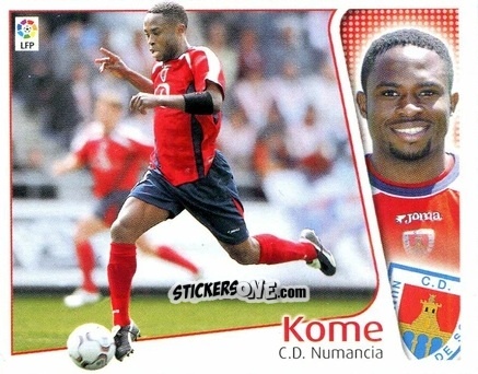Figurina Kome - Liga Spagnola 2004-2005 n. 308 - Colecciones ESTE