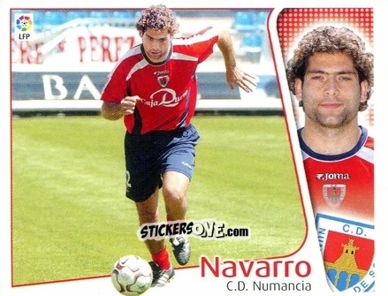 Figurina Navarro - Liga Spagnola 2004-2005 n. 311 - Colecciones ESTE