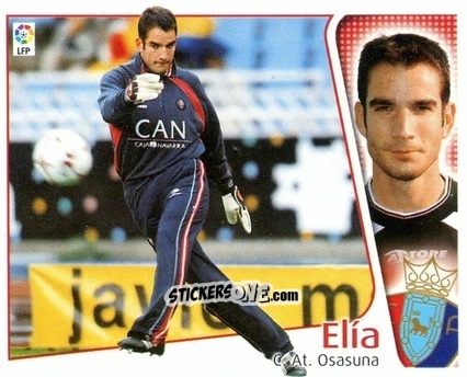 Figurina Elía - Liga Spagnola 2004-2005 n. 324 - Colecciones ESTE