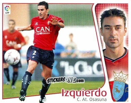 Sticker Izquierdo - Liga Spagnola 2004-2005 n. 325 - Colecciones ESTE