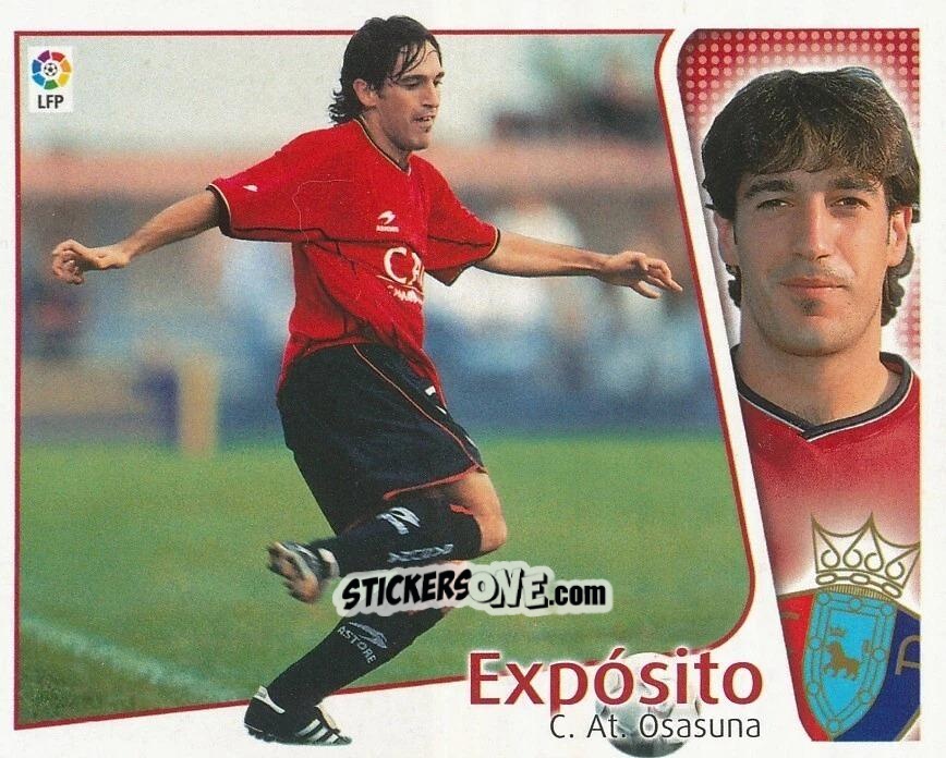 Figurina Expósito - Liga Spagnola 2004-2005 n. 330 - Colecciones ESTE