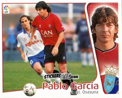 Figurina Pablo García - Liga Spagnola 2004-2005 n. 333 - Colecciones ESTE