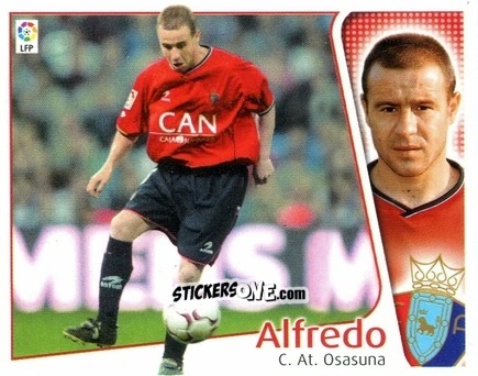 Sticker Alfredo - Liga Spagnola 2004-2005 n. 335 - Colecciones ESTE