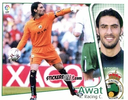 Sticker Awat - Liga Spagnola 2004-2005 n. 348 - Colecciones ESTE