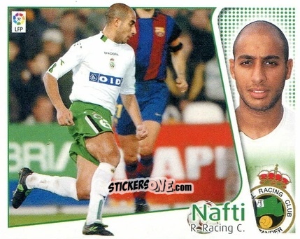 Cromo Nafti - Liga Spagnola 2004-2005 n. 359 - Colecciones ESTE