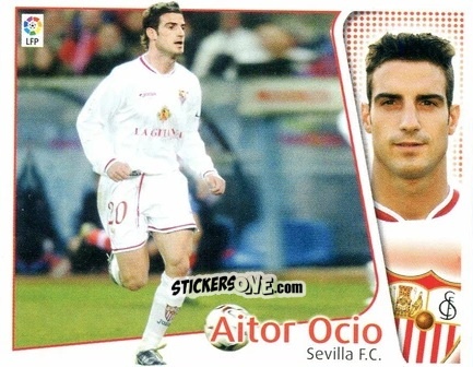 Sticker Aitor Ocio - Liga Spagnola 2004-2005 n. 378 - Colecciones ESTE