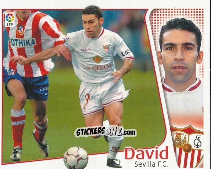 Figurina David - Liga Spagnola 2004-2005 n. 381 - Colecciones ESTE