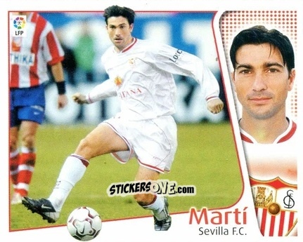 Figurina Martí - Liga Spagnola 2004-2005 n. 382 - Colecciones ESTE