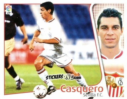 Sticker Casquero - Liga Spagnola 2004-2005 n. 385 - Colecciones ESTE