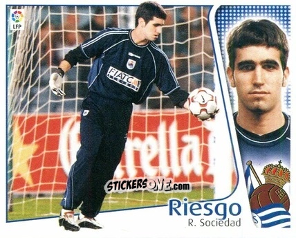 Sticker Riesgo - Liga Spagnola 2004-2005 n. 397 - Colecciones ESTE
