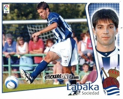 Cromo Labaka - Liga Spagnola 2004-2005 n. 403 - Colecciones ESTE