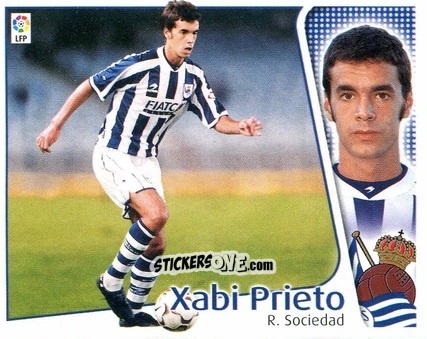 Figurina Xabi Prieto - Liga Spagnola 2004-2005 n. 414 - Colecciones ESTE