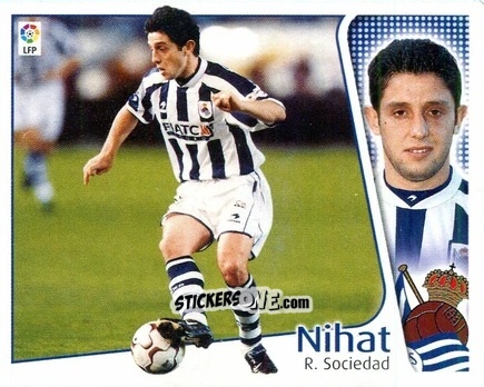 Sticker Nihat - Liga Spagnola 2004-2005 n. 416 - Colecciones ESTE