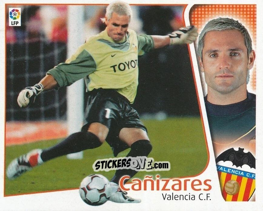 Figurina Cañizares - Liga Spagnola 2004-2005 n. 423 - Colecciones ESTE