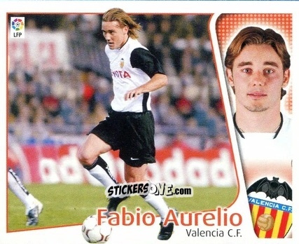 Figurina Fabio Aurelio - Liga Spagnola 2004-2005 n. 426 - Colecciones ESTE