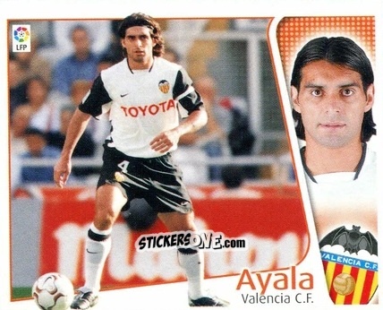 Figurina Ayala - Liga Spagnola 2004-2005 n. 427 - Colecciones ESTE