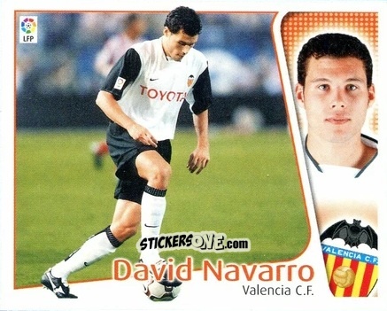 Figurina David Navarro - Liga Spagnola 2004-2005 n. 429 - Colecciones ESTE
