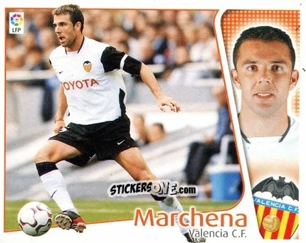 Figurina Marchena - Liga Spagnola 2004-2005 n. 430 - Colecciones ESTE