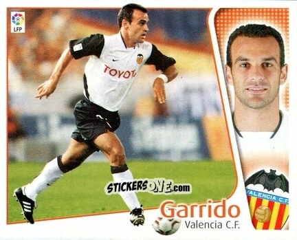 Cromo Garrido - Liga Spagnola 2004-2005 n. 431 - Colecciones ESTE