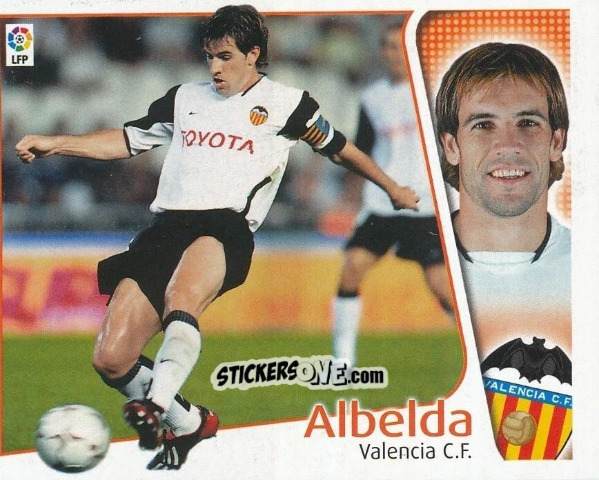 Sticker Albelda - Liga Spagnola 2004-2005 n. 433 - Colecciones ESTE