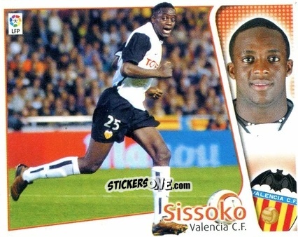 Sticker Sissoko - Liga Spagnola 2004-2005 n. 435 - Colecciones ESTE