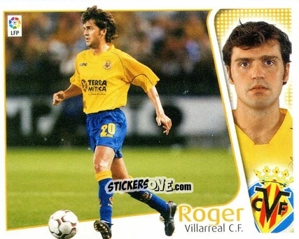 Cromo Roger - Liga Spagnola 2004-2005 n. 462 - Colecciones ESTE