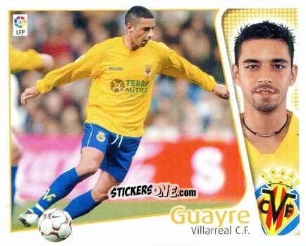 Figurina Guayre - Liga Spagnola 2004-2005 n. 466 - Colecciones ESTE