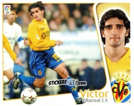 Sticker Víctor - Liga Spagnola 2004-2005 n. 467 - Colecciones ESTE