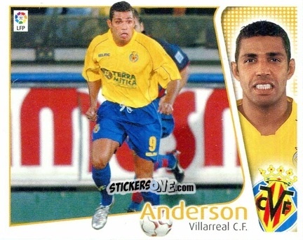 Cromo Anderson - Liga Spagnola 2004-2005 n. 468 - Colecciones ESTE