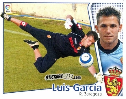 Sticker Luis García - Liga Spagnola 2004-2005 n. 473 - Colecciones ESTE