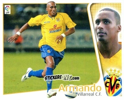 Sticker 11 Armando (VILLARREAL) - Liga Spagnola 2004-2005 n. 503 - Colecciones ESTE