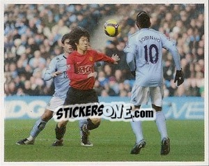 Figurina Ji-Sung Park in action - Manchester United 2008-2009 n. 96 - Panini