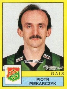 Figurina Piotr Piekarczyk - Fotboll 91. Allsvenskan och Division 1 n. 55 - Panini